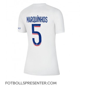 Paris Saint-Germain Marquinhos #5 Tredje Matchtröja Dam 2022-23 Kortärmad